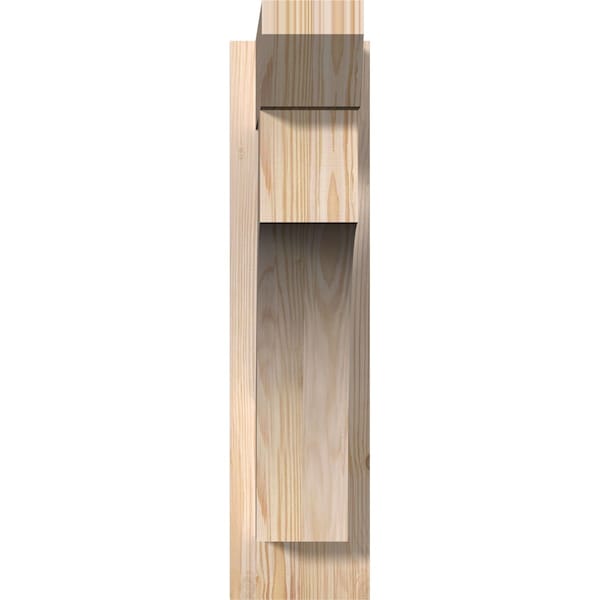 Westlake Slat Smooth Outlooker, Douglas Fir, 5 1/2W X 18D X 22H